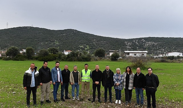 İzmir Büyükşehir çiftçi için yerlerini üretime kazandırdı