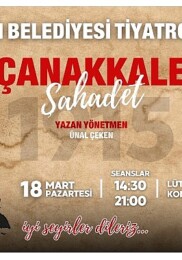 Karaman Belediyesi, Çanakkale Zaferi’nin 109. Yılı münasebetiyle 18 Mart’ta fiyatsız tiyatro aktifliği düzenliyor