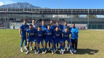 Kemer Belediye Spor meskeninde galip geldi