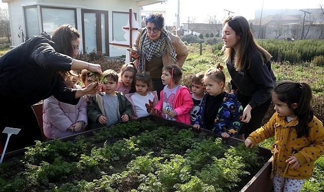 Kent Bostanları’nda uygulamalı tarım eğitimi