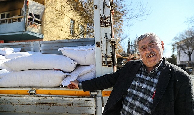 Korkutelili çiftçilere 36 ton yem takviyesi