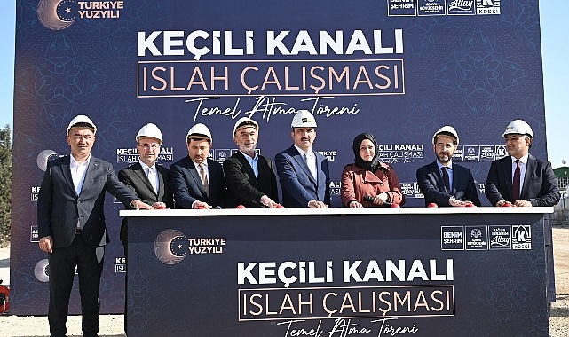 Lider Altay 240 Milyon Lira Maliyetle Hayata Geçecek Keçili Kanalı Islah Çalışması’nın Temelini Attı