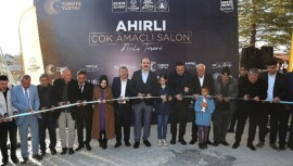 Lider Altay Ahırlı ve Yalıhüyük İlçelerini Ziyaret Etti, Ahırlı Çok Emelli Salonun Açılışını Yaptı