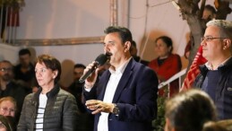Lider Kırgöz’ün konut ziyaretleri mitinge dönüşüyor