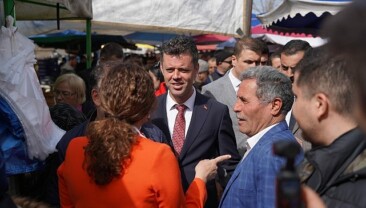 Lider Sarıkurt ve Yüceer Seçim Çalışmalarına Devam Ediyor