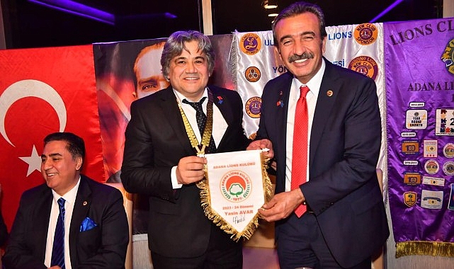 Lider Soner Çetin Adana Lions Kulübü’nün konuğu oldu