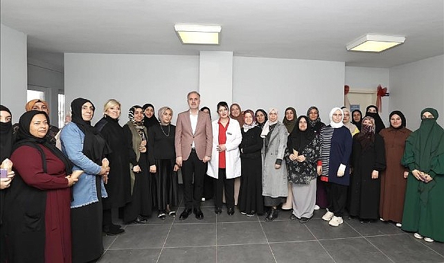 Lider Taban Huzur Mahallesi İnesmek Kurs Merkezini Ziyaret Etti