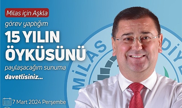 Lider Tokat, Milas İçin Aşkla Geçen 15 Yılın Hikayesini Anlatacak