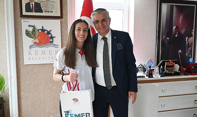 Muay Thai ve kick boks atletinden Lider Topaloğlu’na ziyaret