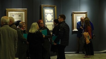 Nakkaş Tezyini Sanatlar Merkezi Hilye Standı Bağlarbaşı Kongre ve Kültür Merkezi’nde Sanatseverlerle Buluştu