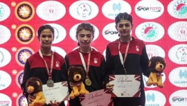 Nevşehir Belediyesi Gençlik ve Spor Kulübü güreşçisi Liva Işık Çelik 3.’ncü olarak gümüş madalya kazandı