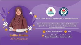 Nevşehir’de “Aile, Ailenin Ferdî ve Toplumsal Önemi” Konferansı