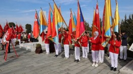 Nevşehir’de, Nevşehir’de 18 Mart Şehitleri Anma Günü ve Çanakkale Deniz Zaferi’nin 109. yılı münasebetiyle, Şehitler Parkı’nda Çelenk Sunma Merasimi yapıldı