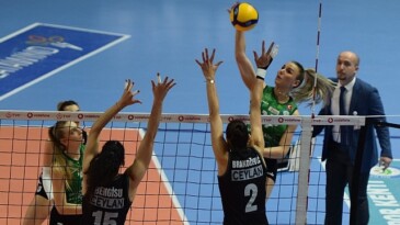 Nilüfer’in sultanları Beşiktaş’a set vermedi