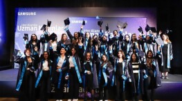 Samsung Türkiye Bayan Teknisyen Eğitim Programı’nın üçüncü periyot mezunları sertifikalarını aldı