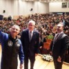 Sanayi ve Teknoloji Bakanı Kacır ile Türkiye’nin birinci astronotu Gezeravcı, EÜ’ye konuk oldu