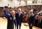 Sanayi ve Teknoloji Bakanı Kacır ile Türkiye’nin birinci astronotu Gezeravcı, EÜ’ye konuk oldu
