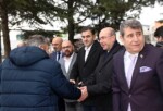Selçuklu Belediye Başkanı Ahmet Pekyatırmacı Cuma Buluşmaları kapsamında Horozluhan Mahallesi 1. Organize Sanayi Saray Camii’nde vatandaşlarla buluştu