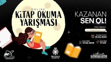 Selçuklu Belediyesi’nin klâsik hale getirdiği ödüllü kitap okuma müsabakasının müracaatları devam ediyor
