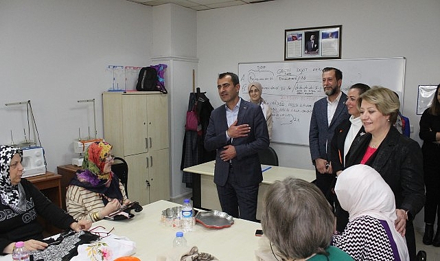 Sevimli, KOMEK’li bayanlarla buluştu