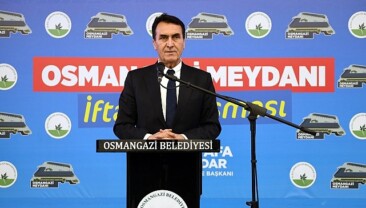 TESK Genel Başkanı Bendevi Palandöken: “Osmangazi Meydanı Türkiye’deki tüm belediyelere nasip olsun”