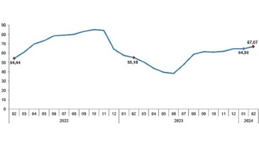 TÜİK: Tüketici fiyat endeksi (TÜFE) yıllık %67,07, aylık %4,53 arttı