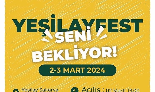 Yeşilayfest Sakarya’da Gençlerle Buluşuyor!