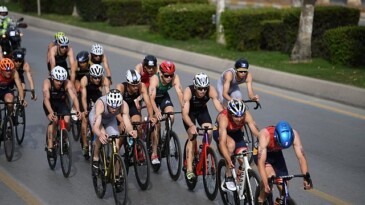 5. Yenişehir Triatlonu’nda birinci gün yarışları nefes kesti