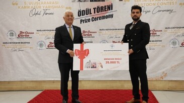 5.Uluslararası Karikatür Yarışı Mükafatları Verildi