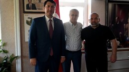 AKATÜB Başkanı Atahan’dan Başkan Topaloğlu’na ziyaret