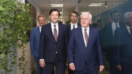 Almanya Cumhurbaşkanı Frank-Walter Steinmeier DHL Express Türkiye’nin İstanbul Havalimanı’ndaki operasyon merkezini ziyaret etti