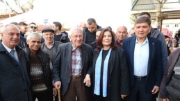 Aydın Büyükşehir Belediye Başkanı Özlem Çerçioğlu, Sultanhisar ilçesinde Cet Tohumlarından üretilen fidelerin dağıtımını gerçekleştirdi ve pazar esnafıyla buluştu
