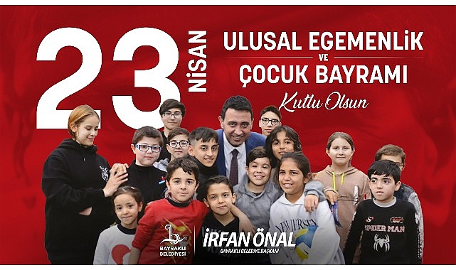 Bayraklı’da 23 Nisan coşkusu yaşanacak