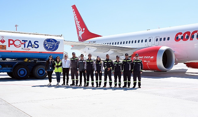 Corendon Airlines, Antalya’da bir unsur imza atarak Sürdürebilir Havacılık Yakıtı (SAF) yakıt kullanımına başladı