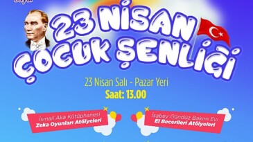 Efes Selçuklu çocuklar 23 Nisan Ulusal Egemenlik ve Çocuk Bayramı’nı bir defa daha çocuk şenliği ile kutlayacak