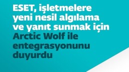 ESET, işletmelere yeni jenerasyon algılama ve karşılık sunmak için Arctic Wolf ile entegrasyonunu duyurdu