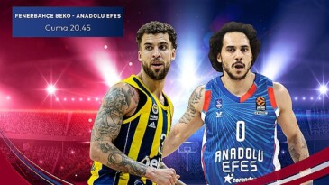 EuroLeague’in Türk Derbisi Fenerbahçe Beko – Anadolu Efes Müsabakası S Sport Plus’ta
