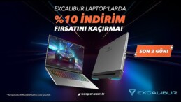 Excalibur Gaming Laptoplarda Nisan Ayına Özel %10 İndirim Fırsatı