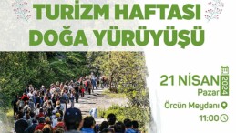 Gölcüklüler; Turizm Haftası kapsamında; 21 Nisan Pazar günü Örcün’den başlayacak tabiat yürüyüşünde bir ortaya gelecek