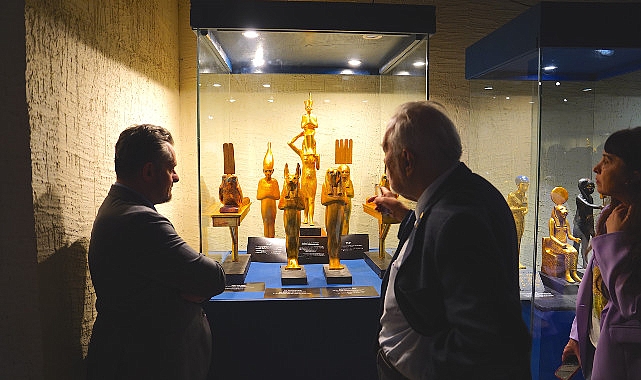 Harika bir Antik Mısır tecrübesi sunan ‘Tutankhamun, Çocuk Firavunun Hazineleri’ standı Ankara’da açıldı