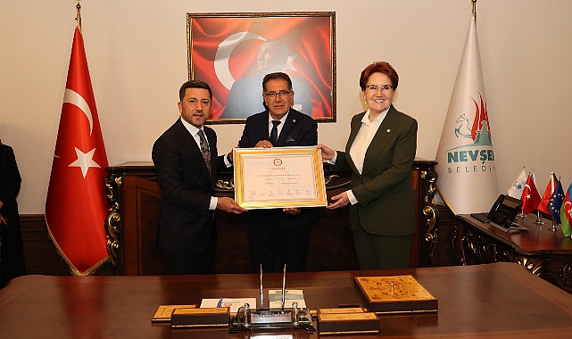 İYİ Parti Genel Lideri Meral Akşener Nevşehir’de