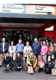 İzmir İl Milli Eğitim Müdürlüğü, Geleceğimizi İklim Değişikliğine Ahenkleştirme Projesinin Faaliyetlerini Sürdürüyor