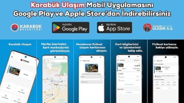 Karabük Ulaşım Taşınabilir Uygulaması Yayında