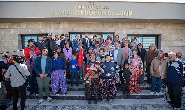 Lider Kırgöz, Çandarlı’da Düğün Salonu açılışı gerçekleştirdi