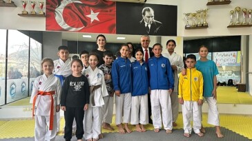 Lider Topaloğlu’ndan karatecilere ziyaret