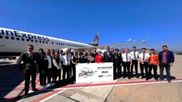 Milas-Bodrum Havalimanı, dönemin birinci dış sınır uçuşlarını karşıladı