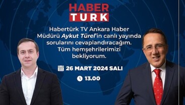Nevşehir Belediye Başkanı ve AK Parti Nevşehir Belediye Lider Adayı Dr. Mehmet Savran, 26 Mart Salı günü Habertürk ekranlarında olacak