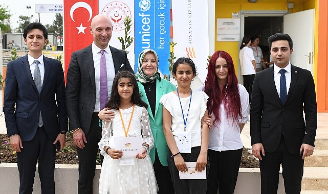 UNICEF Türkiye ve Adıyaman Çocuk Ömür Merkezi’nde çocukların güçlenmesine yönelik faaliyetler hayata geçiriliyor