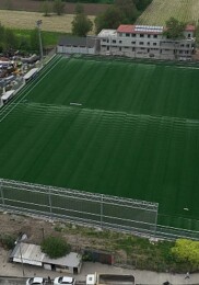 Yakup Altun Stadında sentetik çim serimi