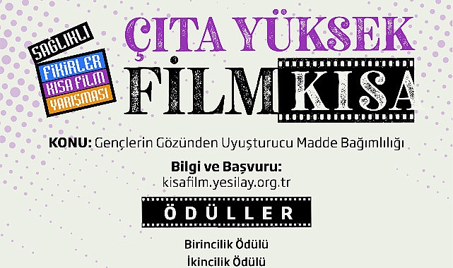 Yeşilay Sağlıklı Fikirler Kısa Sinema Yarışı İçin Müracaatlar Başladı